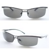 Eight Tokyo 342 Men's Sunglasses, Sharp UV Protection, gun/smoke