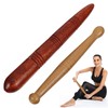 Cisixin Pack of 2 Wooden Massage Sticks, Trigger Point Massager