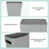ZOFORTY 2.3 Gallon Small Trash Can 6 Pack Slim Waste