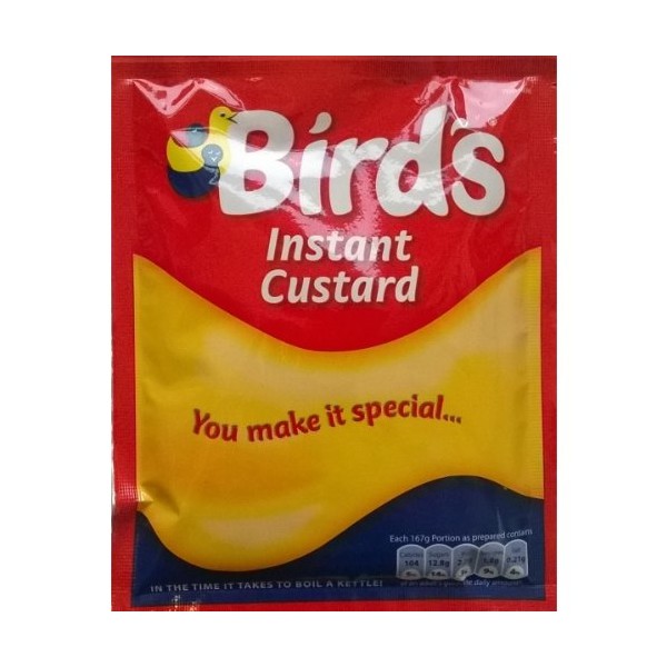 Birds Instant Custard Mix 75g (Pack of 6)