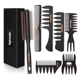 STYLEMATE Juego De Cepillo Y Peine Para Peinar El Cabello Stylemate Pa