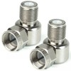 Original Cabelcon 90° Angle Adaptor F Female to F Male