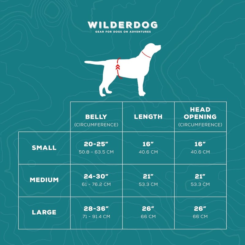 Wilderdog Fleece Dog Jacket with Neoprene Neck Gaiter - Large