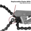 Strong Hand Tools Locking Chain Pliers, Removable 48″ Chain, Holds