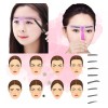 Universo en Linea Kit 8 Plantillas Delineado Ceja Maquillaje Profesional