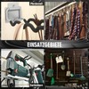 MorningRo 4 Pack Garage Hooks Heavy Duty 12" Ladder Hanger