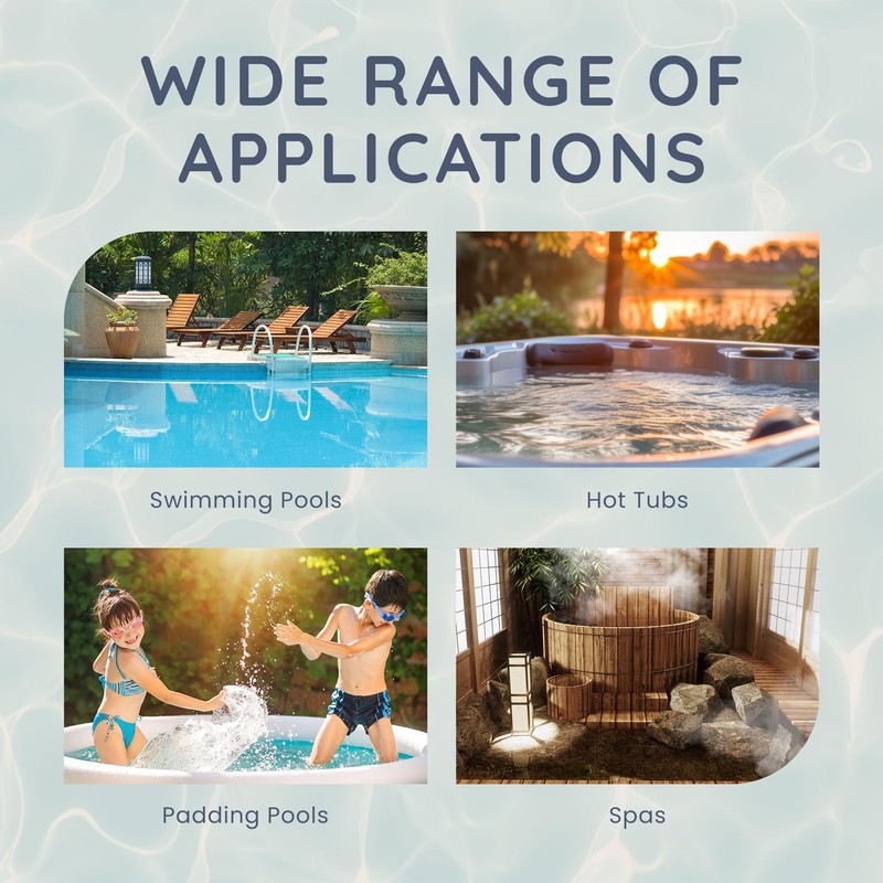 CUQOO Premium Floating Chlorine Dispenser for Pool - Slow Releasing