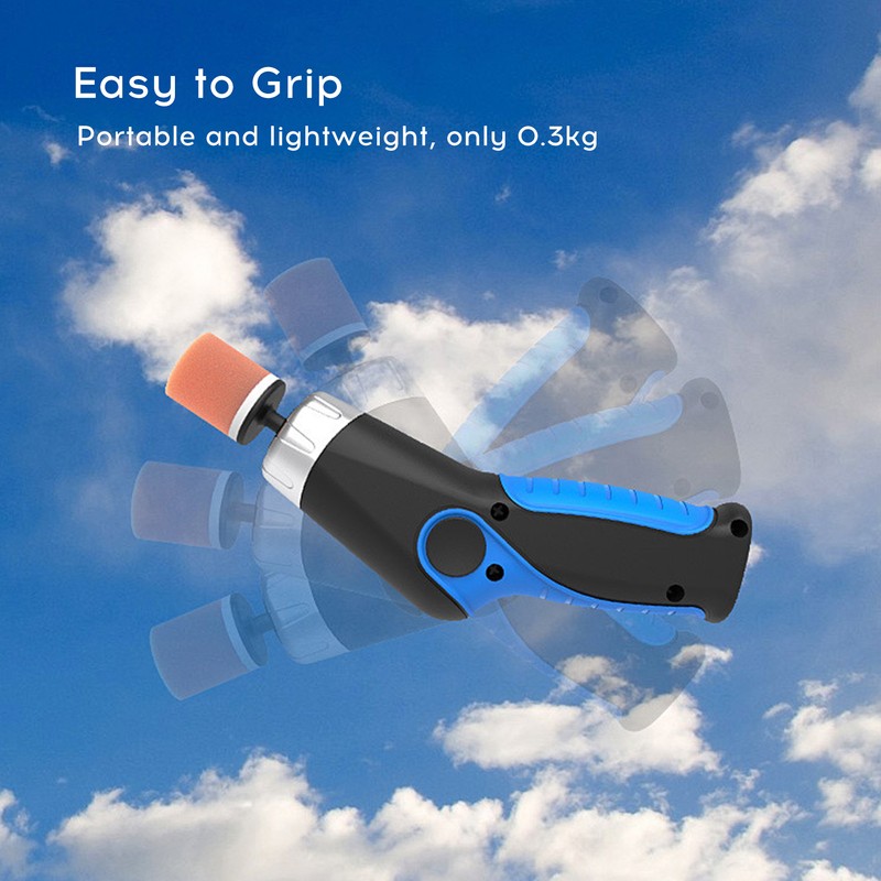 Electric USB Rechargeable Car Polisher Kit Mini Portable Automobile Grinding