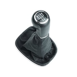 Do!LED Gear Knob + Gear Stick Boot + Frame 5 Gears Compatible / Replacement Part for Vauxhall Corsa D E