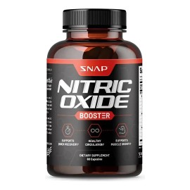 Snap Supplements - Potenciador De Óxido Nítrico 60 Cap