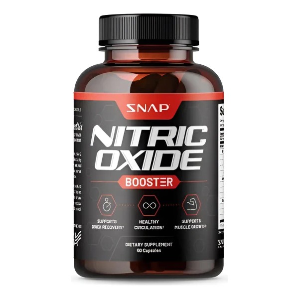 Snap Supplements - Potenciador De Óxido Nítrico 60 Cap