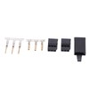 50PCS Servo Receiver Connector Plug with Lock and Male Female