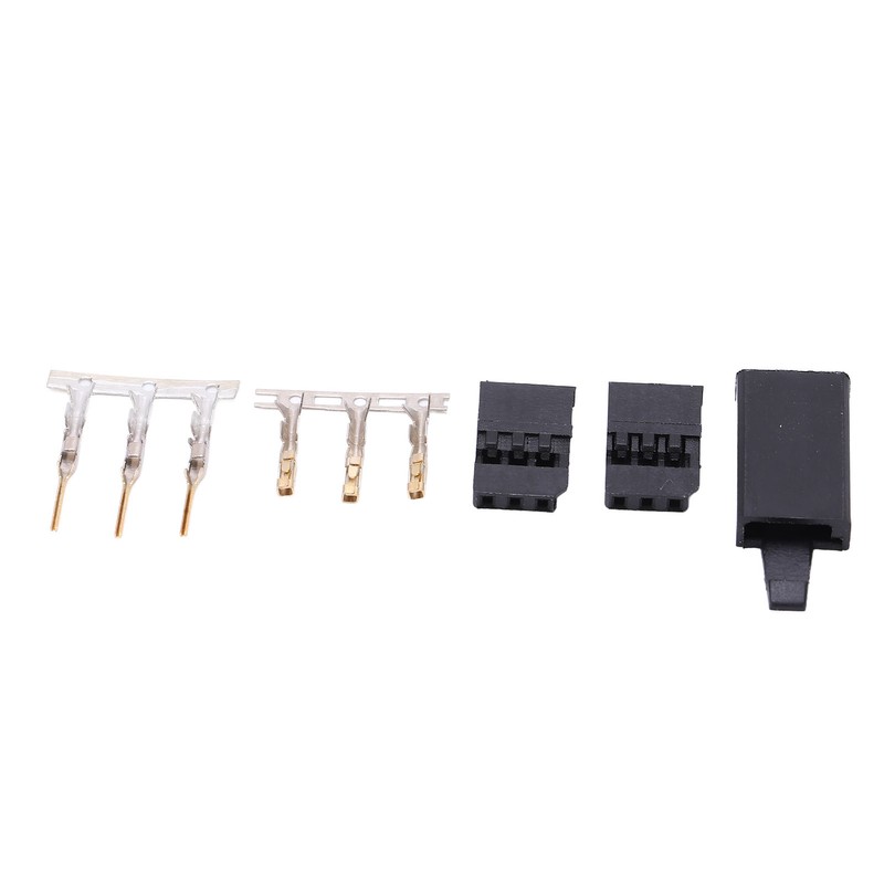 50PCS Servo Receiver Connector Plug with Lock and Male Female