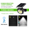 36LEDs Solar Powered Wall Lights with Ground Stake Human Induction