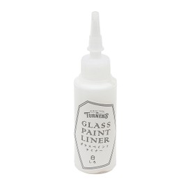 Turner Color GP020201 Glass Paint Liner, White, 0.7 fl oz (20 ml)