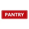 Signs ByLITA Standard Pantry Sign (Red) - Large