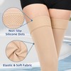Wegitcs 20-30 mmHg Compression Stockings for Women & Men, Open