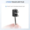 Oyviny 10PCS Trailer Light 2 Wire Pigtail Harness 10" Long,