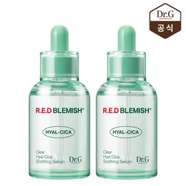 Dr. G (현대Hmall)닥터지 레드 블레미쉬 클리어 히알 시카 수딩 세럼 50ml 1+1 (HD Mall) Dr. G Red Blemish Clear Hyal Cica Soothing Serum 50ml 1+1