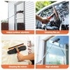 Eazer 64'' Squeegee Window Cleaner 2 in 1 Rotatable Window