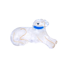 Nordstral Labrador Dog Hair Clip 7 x 3.5 cm Hair Clips Women and Hair Clips Girls