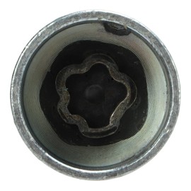 aqxreight Wheel Lock Lug Nut,Car Wheel Lock Key Anti Theft Lugnut Socket Replacement for 1 3 5 6 7 Series X1 X2 X3 X4 X5 X6 Z4 (050)