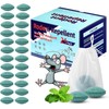 Mouse Rodent Repellent, 24 Pack Peppermint Lemon Mice Repellent for