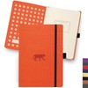 Dingbats Wildlife A5 Hardcover Notebook - PU Leather, Orange Tiger