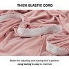 NICEEC Sofa Cover Super Soft 1-Piece Pink Sofa Slipcover for