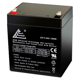 12V 4.5Ah Sealed Lead Acid Battery ECI Power