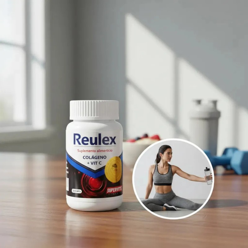 Supervits Suplemento Reulex Msm Colageno Capsulas Sabor