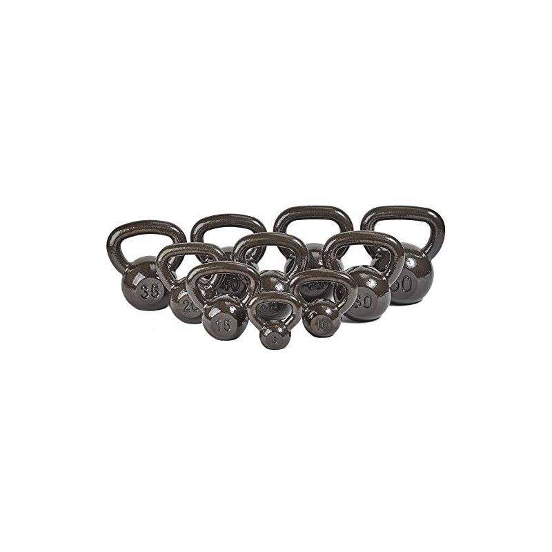 BalanceFrom CAST Iron Kettlebell 35LB