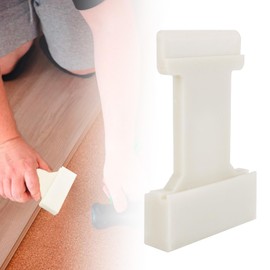 BOXOB 4-in-1 Laminatboden-Werkzeuge, Nylon-Schlagklotz für Holz und Vinylplanken-Installation Universeller Bodenfugenschließer für L/V/U/Haken/Schrägschlitze