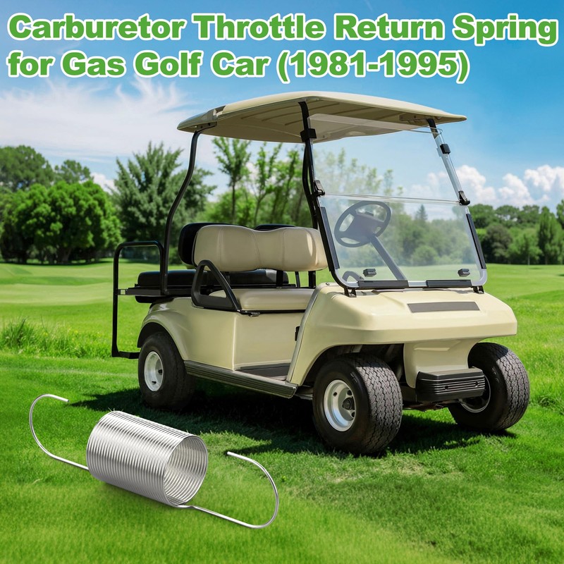 10L0L Carburetor Throttle Return Spring for 1981-1995 Club Car Gas