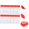 Hohopeti 12pcs Stool Sample with Leakproof Spiral Caps Medical Containers