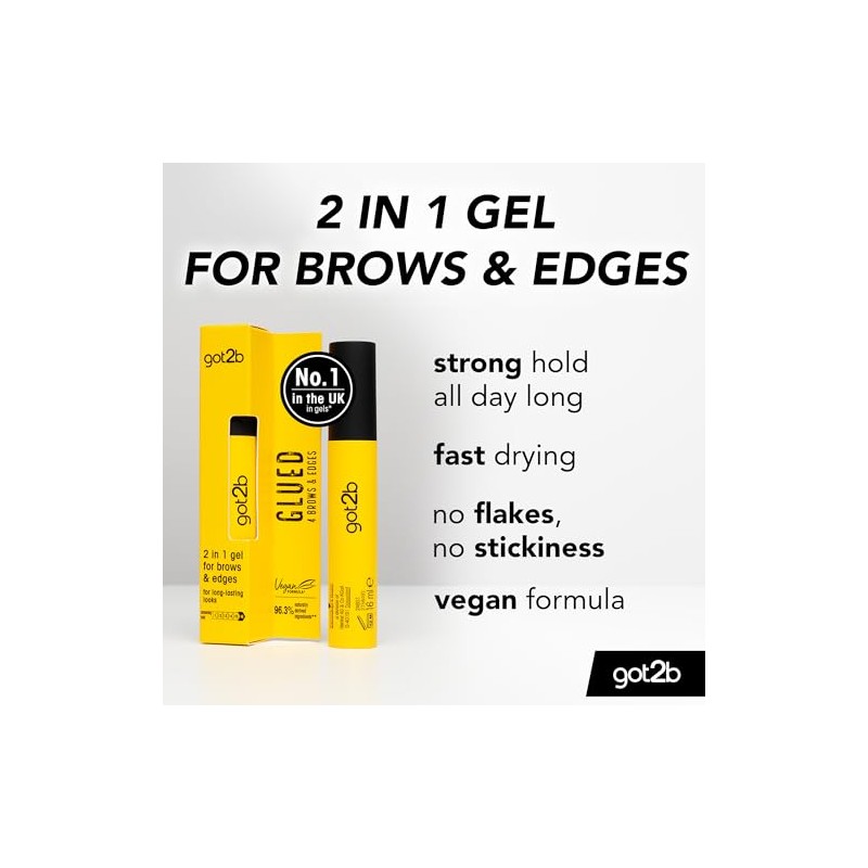 Got2B got2b Glued 4 Brows & Edges Gel 2 in