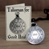 Talisman For Good Health Amulet Necklace Seal of Solomon Pentacle