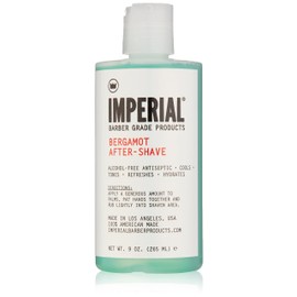 Imperial Barber Grade Products Bergamot After-Shave Alcohol Free, 9 oz