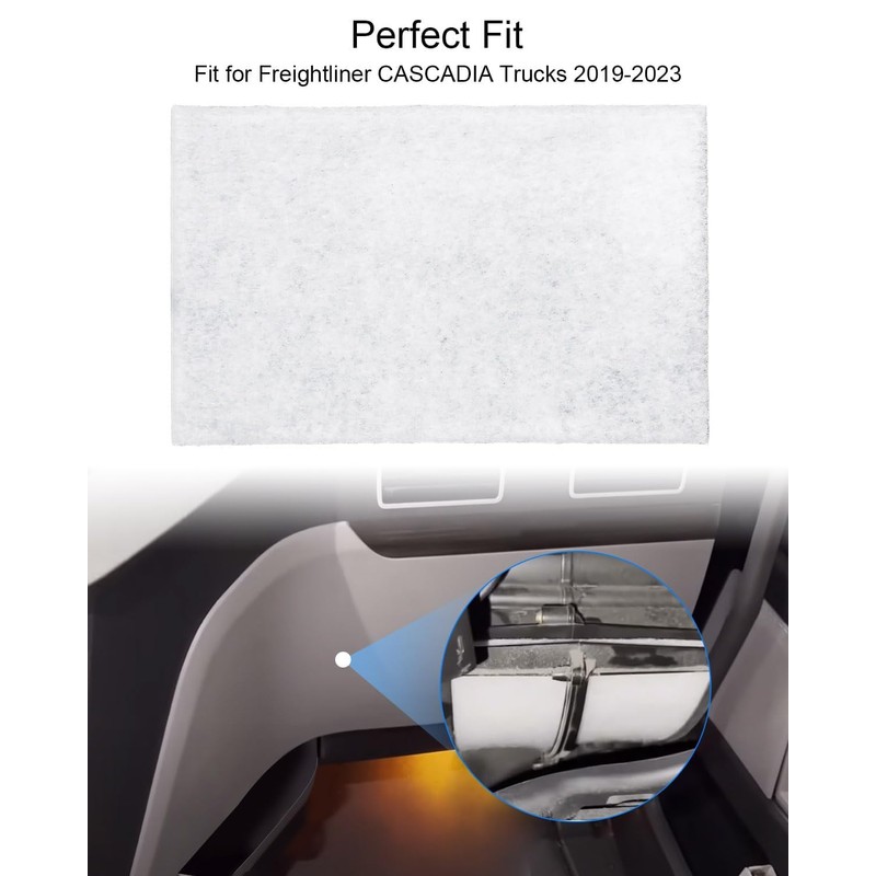 Upgrade Cabin Air Filter Washable Passenger Fit for Freightliner CASCADIA