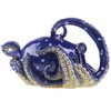 Blue Sky Ceramic 10" x 7" x 6.5" Blue Octopus