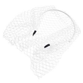 TQUXNGA Stirnbänder für Damen und Mädchen, breit, einfarbig, Turban-Stirnband, modischer Schleier, Strass, Haarbänder