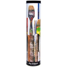 da Vinci Oil & Acrylic Series 5404 Nova Paint Brush Set, Synthetic with Gift Can, Multiple Sizes, 10 Brushes (Series 1670 and 1870)