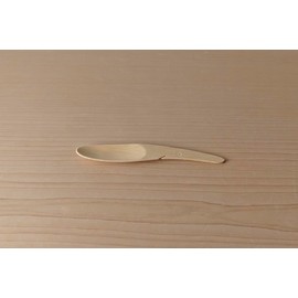 [WASARA] Bamboo Spoon Pack of 12 16.5 cm × 3.1 cm × 0.6 cm wasara Disposable Spoons