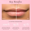 Sara Happ- Duo de exfoliante labial de menta rosa y