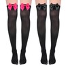 Tweruna 2 Pairs of Women's Overknee Stockings, Knee Socks with