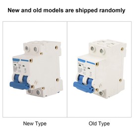 1pc Residual Current Circuit Breaker DZ47-63 2pole 220 / 380V 32A RCCB Miniature Residual Leakage Circuit Breaker With Overload Short Circuit Din Rail Mounting