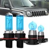 TTDBDAN Halogen Headlights Fit for Jeep Patriot 2010-2017 Headlight Bulbs,9008/H13