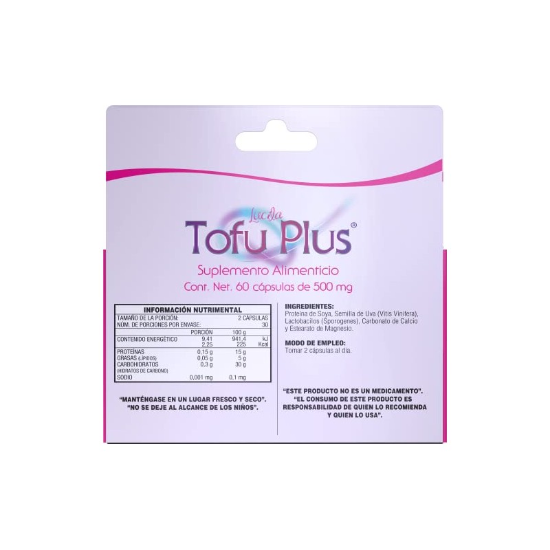 Essential Nutrition Tofu Plus® 60 Cápsulas de 500 mg