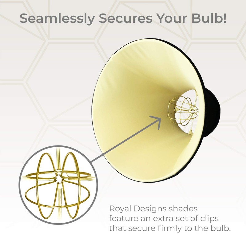 Royal Designs, Inc. True Bell Basic Lamp Shade Round Clip