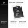 Magnetic Card Holder for 75pt Trading Cards (50 Pack) One